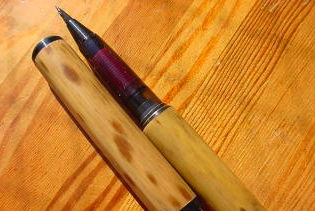 あかしや 天然竹筆ペン