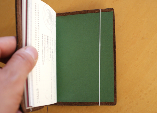 デザインフィル トラベラーズノート パスポートサイズ