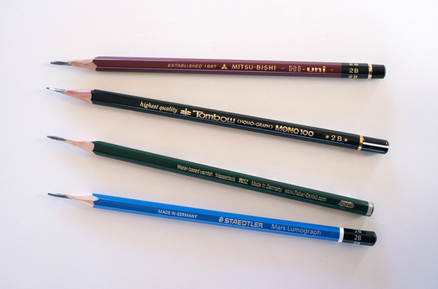 鉛筆の個性