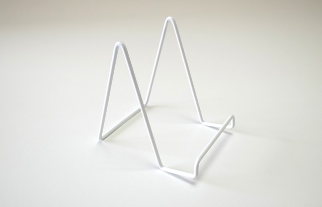 Designed wire display stand ダブル　ホワイト