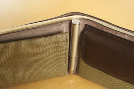 ポスタルコ　Pressed Cotton Billfold Fabric ＆ Leather　財布