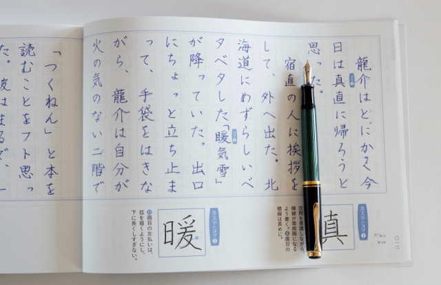 なぞり書きで楽しむ　文豪の名作　ペリカンM400