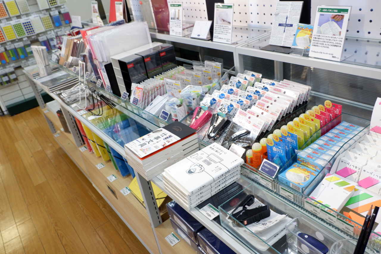 集中力を高める文具コーナー　東急ハンズ新宿店