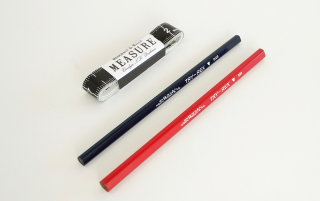 Merchant & Mills measure USA TRY-REX pencil