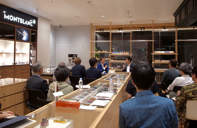 トークイベント 銀座・伊東屋 横浜元町「使う万年筆 土橋正の場合」