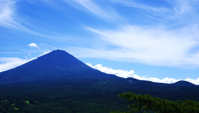 富士山 絹雲