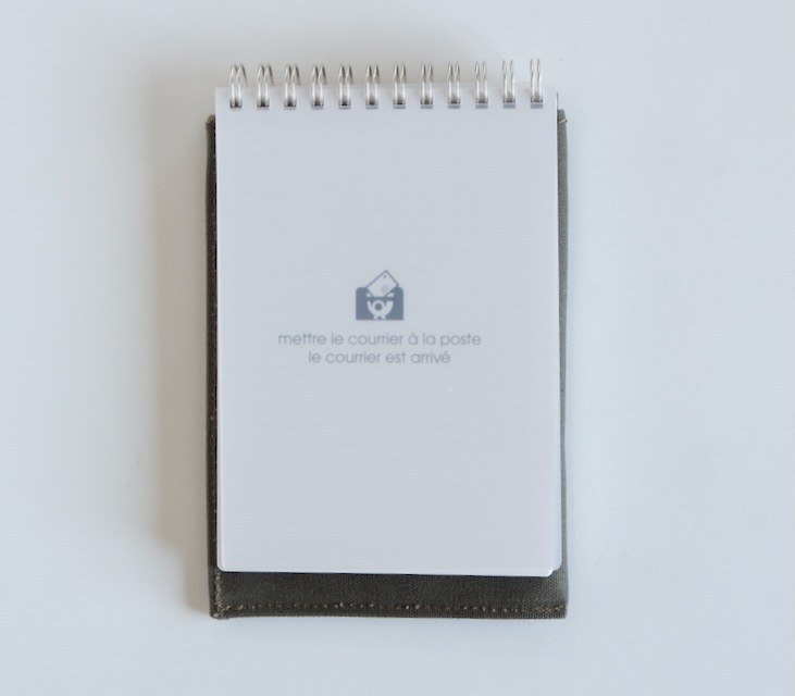 速筆ペンホルダーA6ノート＆メモ