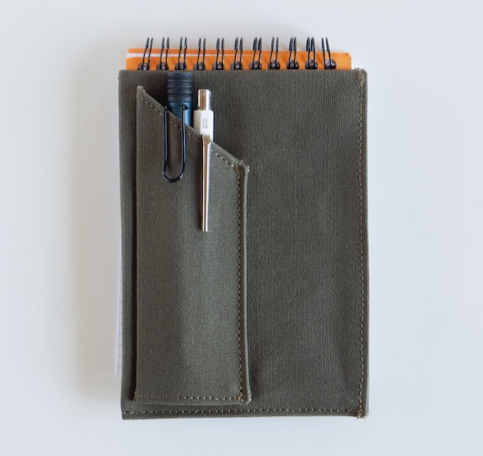 速筆ペンホルダーA6ノート＆メモ