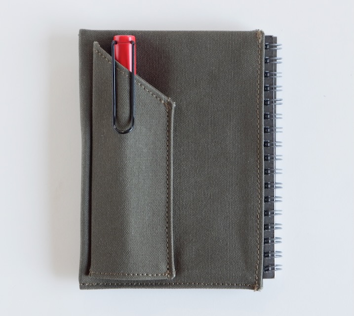 速筆ペンホルダーA6ノート＆メモ