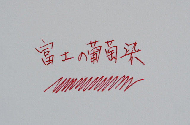 プラチナ万年筆 #3776 センチュリー 富士雲シリーズ 雲海 富士の葡萄染